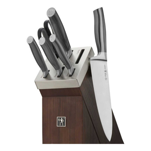 Zwilling JA Henckels 7-Piece Gourmet Self-Sharpening Knife Block Set