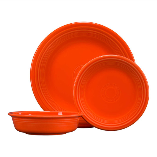 Fiesta 3-Piece Classic Place Setting in Poppy