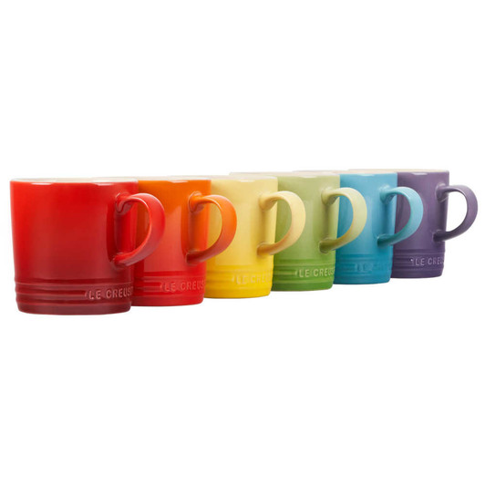 Le Creuset London Mugs in Mixed Colors
