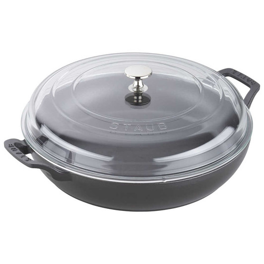 Staub Cast Iron - Accessories 9.5-inch glass Domed Lid