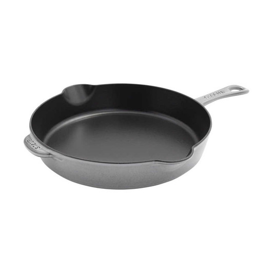 Staub Cast Iron Traditional Deep Skillet in Graphite Grey