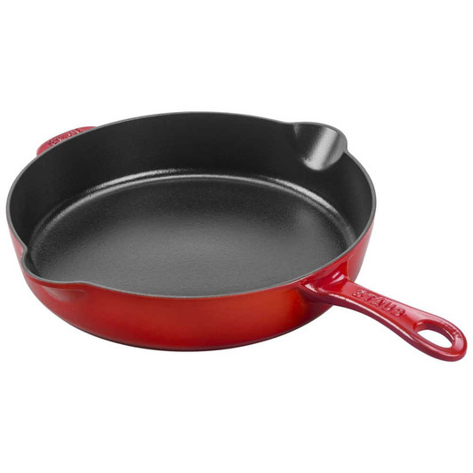 Staub Cast Iron Traditional Deep Skillet in Cherry