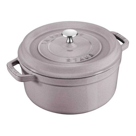 Staub Cast Iron Round Cocotte in Lilac