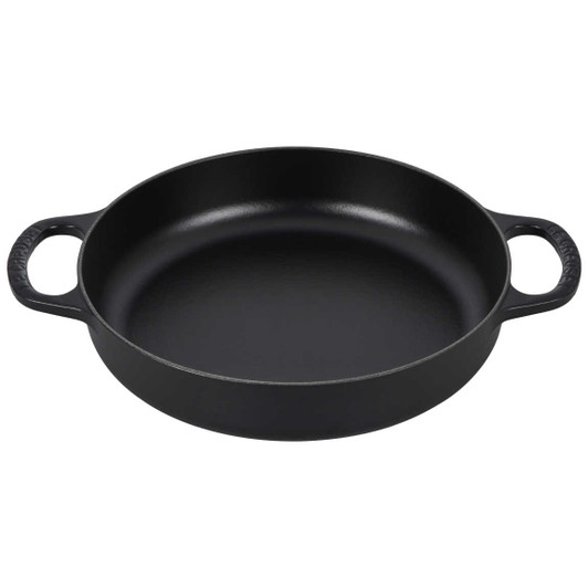 Le Creuset Cast Iron Everyday Pan in Licorice