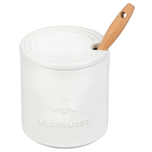 Le Creuset Honey Pot in White
