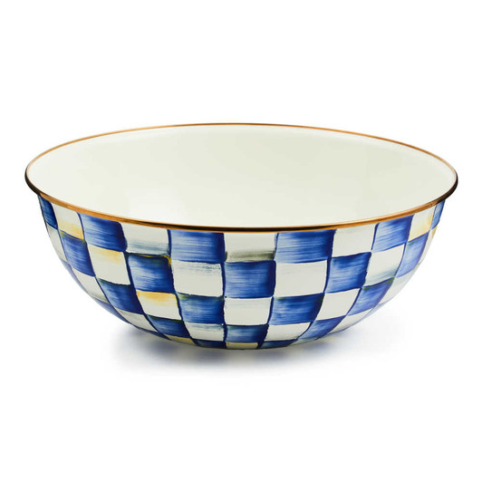 MacKenzie-Childs Royal Check Extra Large Everyday Bowl