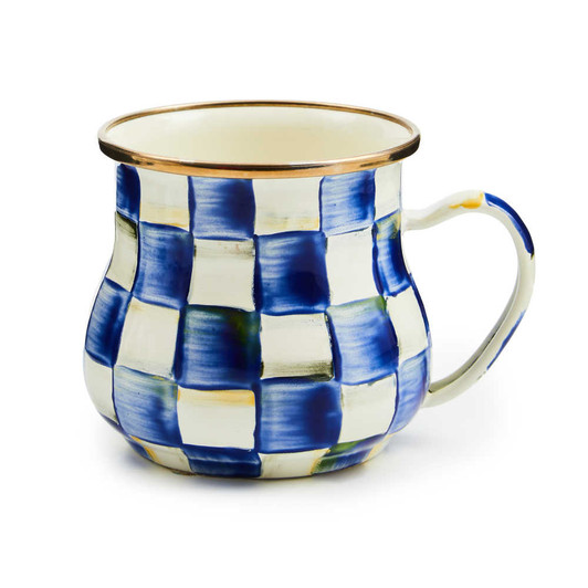 MacKenzie-Childs Royal Check Mug