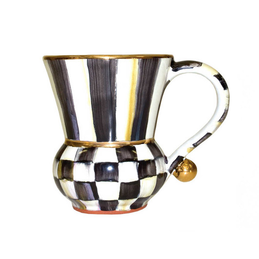 MacKenzie-Childs Courtly Check Ceramic Mug