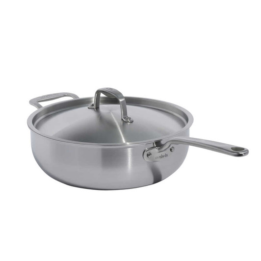 Made In Stainless Clad 5-Quart Saucier