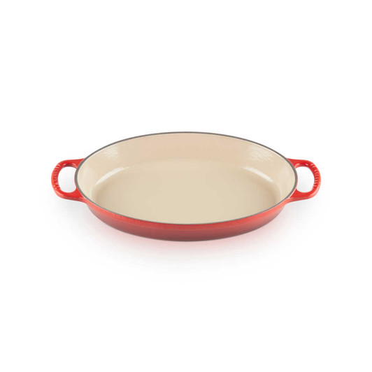 Le Creuset Cast Iron Signature Oval Baker in Cerise