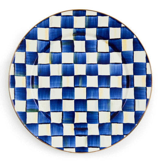 MacKenzie-Childs Royal Check Serving Platter