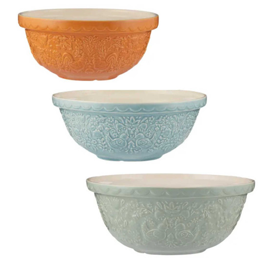 Mason Cash Home to Roost Mixing Bowl 3-Piece Set