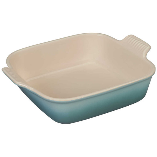 Le Creuset Heritage Square Dish in Sea Salt
