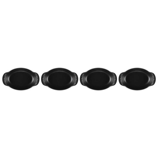 Le Creuset Gourmand Collection Set of Four Oval Bakers