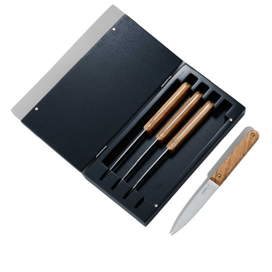 Made In 4-Piece Steak Knife Set in Olive Wood