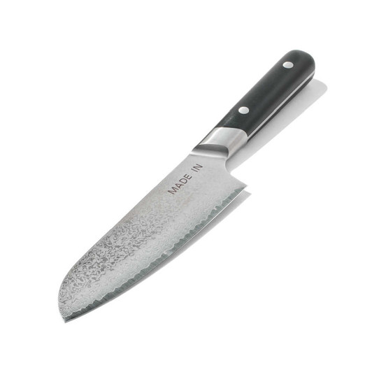 Made In Japanese Damascus Steel Santoku Knife