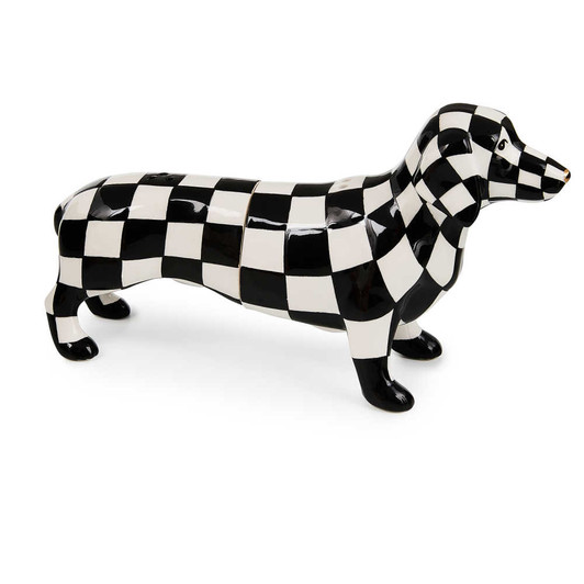 MacKenzie-Childs Dachshund Salt and Pepper Set