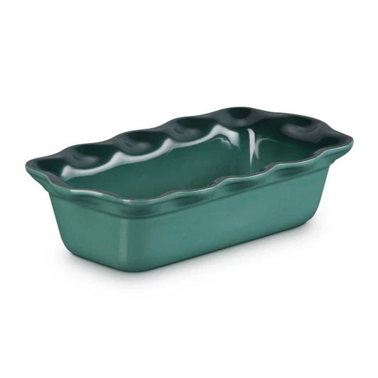 Le Creuset Heritage Fluted Loaf Pan in Artichaut