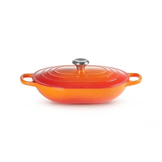 Le Creuset Signature Oval Casserole in Flame