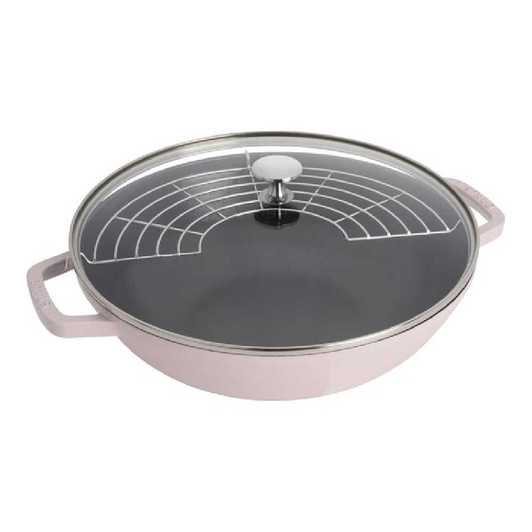 Staub Cast Iron Perfect Pan in Pink Peony