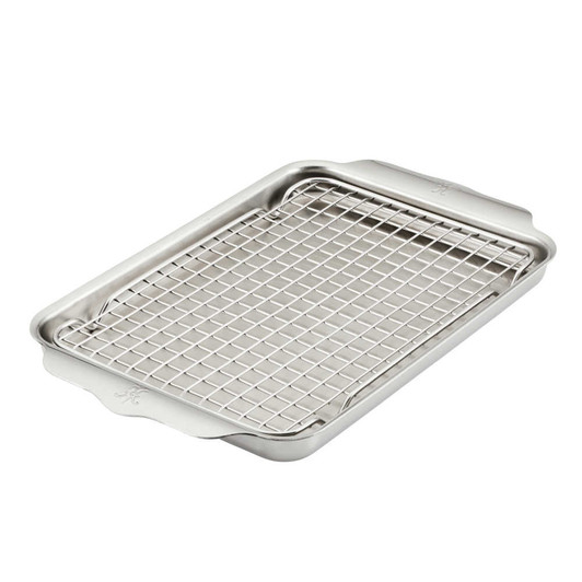 Hestan OvenBond Tri-Ply Quarter Sheet Pan With Rack