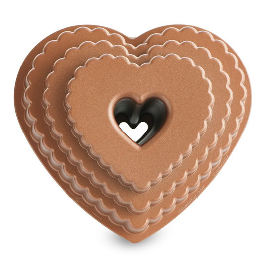 Nordic Ware Elegant Heart Bundt Pan Chefs Corner Store