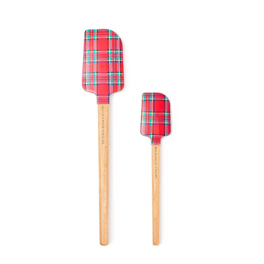 MacKenzie-Childs Red Tartan Spatula Set