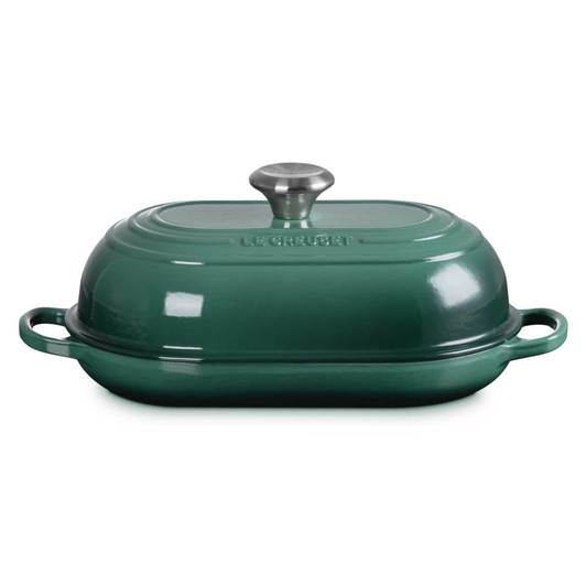 Le Creuset Cast Iron Oval Bread Oven in Artichaut
