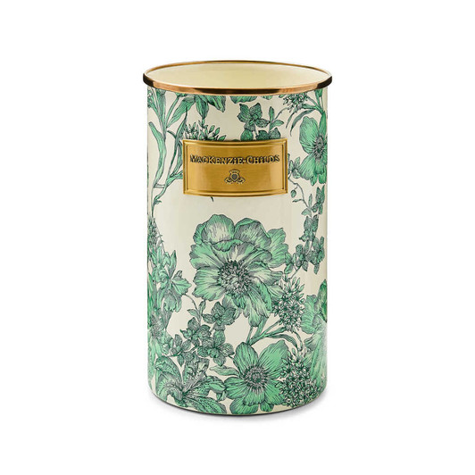 MacKenzie-Childs Emerald English Garden Utensil Holder