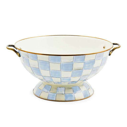 MacKenzie-Childs Sky Check Everything Bowl