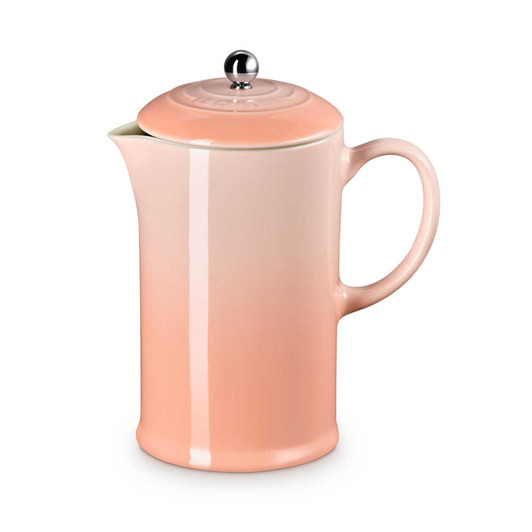 Le Creuset French Press in Pêche