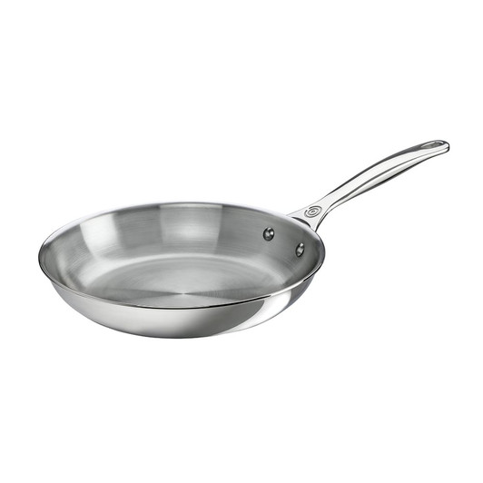 Le Creuset ~ Stainless Steel ~ 6 Piece Set (8 Nonstick Fry Pan, 10 Fry Pan,  2 qt. Saucepan w/ Lid & 3.5 qt. Nonstick Saucier Pan with Lid), Price  $525.00 in Pittsburgh, PA from Contemporary Concepts