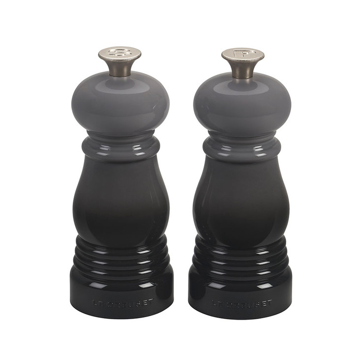 Le Creuset Petite Salt and Pepper Mill Set in Oyster Grey