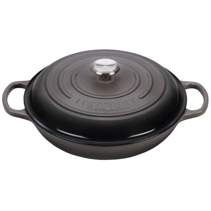 Le Creuset Cast Iron Braiser in Oyster