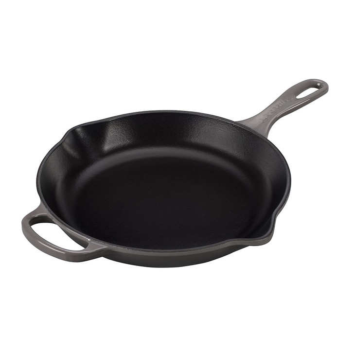 Le Creuset Square Oyster Grey Enameled Cast Iron Signature Grill