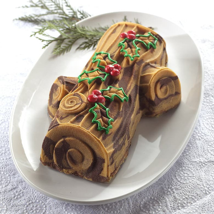 Buche De Noel Yule Log Pan