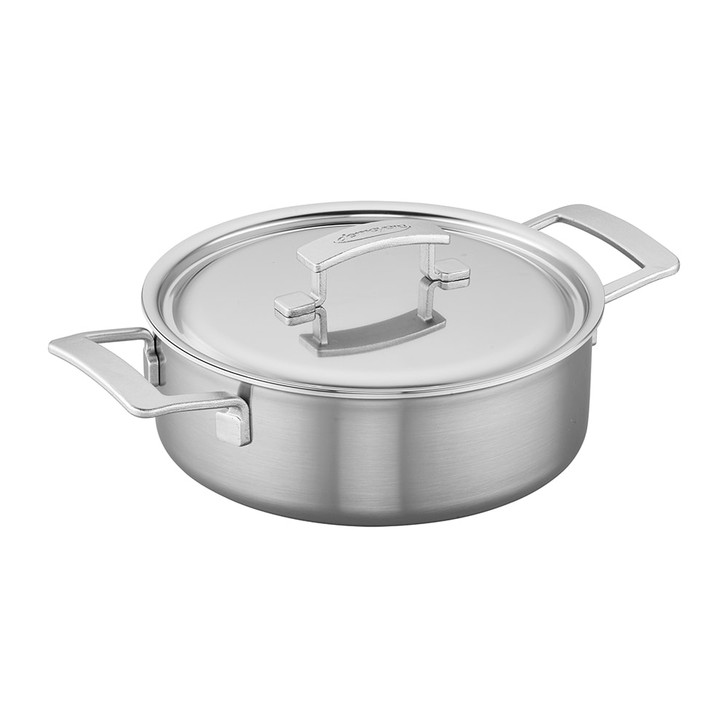 Demeyere Industry 5 Stainless Steel Deep Saute Pan