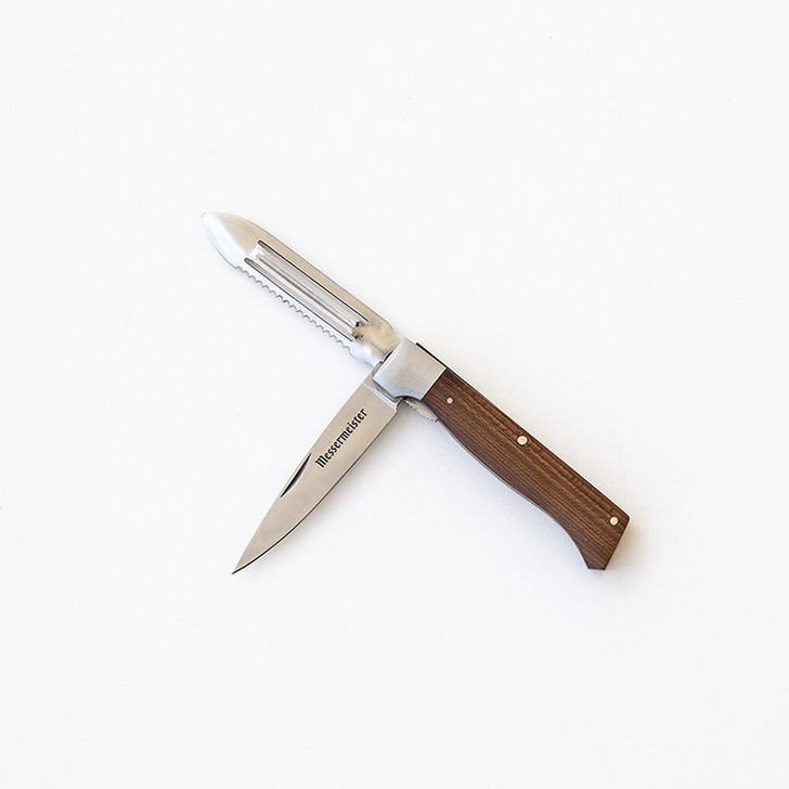Adventure Chef Folding Paring Knife with Maple Handle