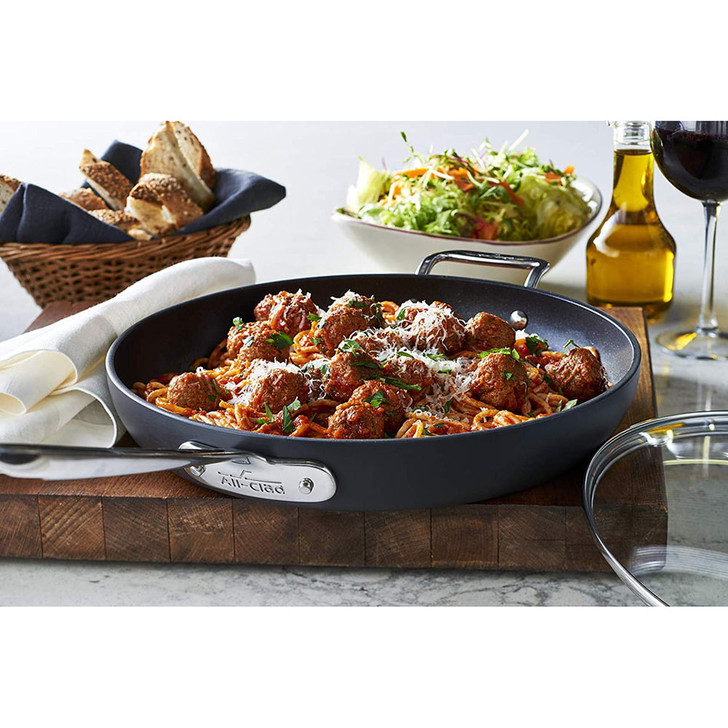 All-Clad HA1 Hard-Anodized Non-Stick 10 Frying Pan + Reviews