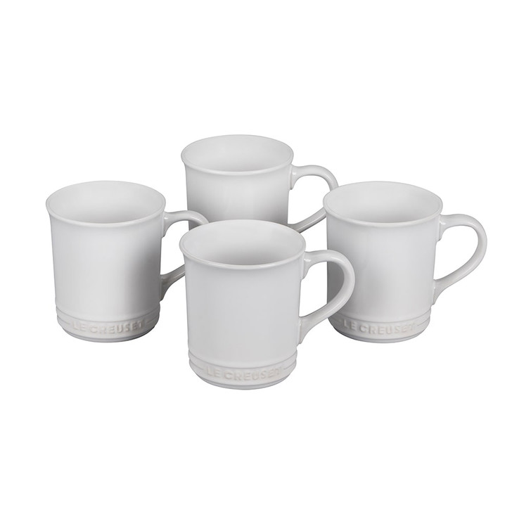 Le Creuset Mugs in White