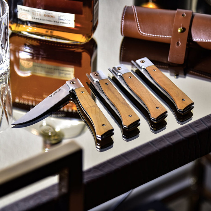 Messermeister Folding Steak Knife Set