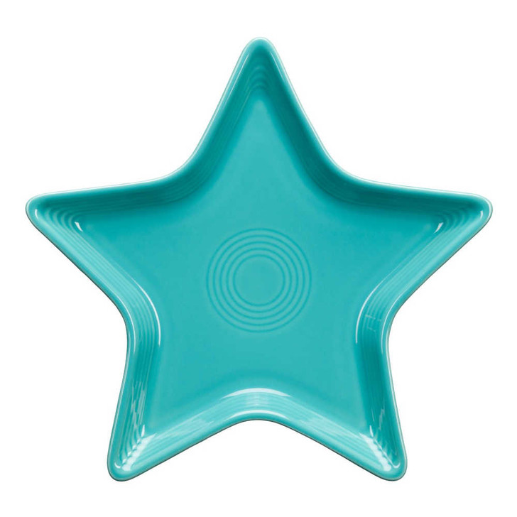 Fiesta Star Plate in Turquoise