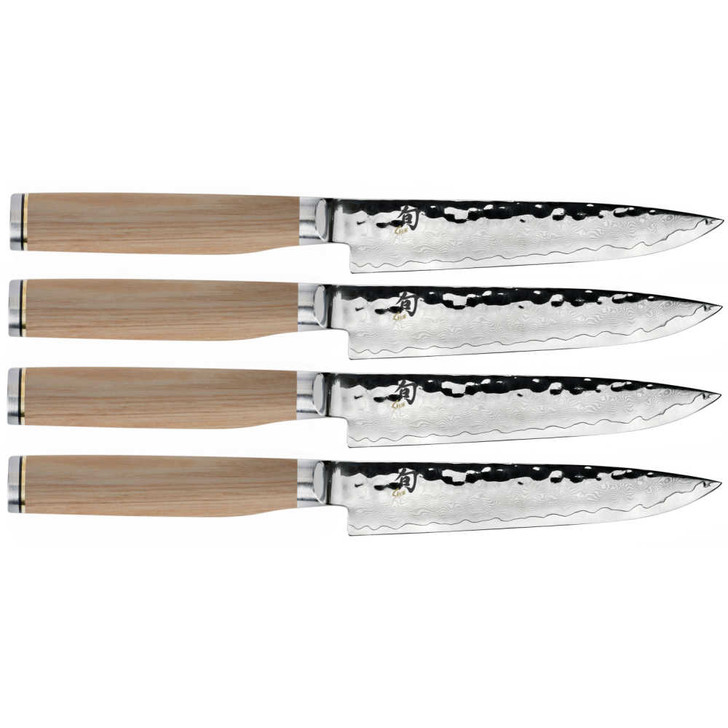 Shun Premier Blonde 4Piece Steak Knife Set Chefs Corner Store