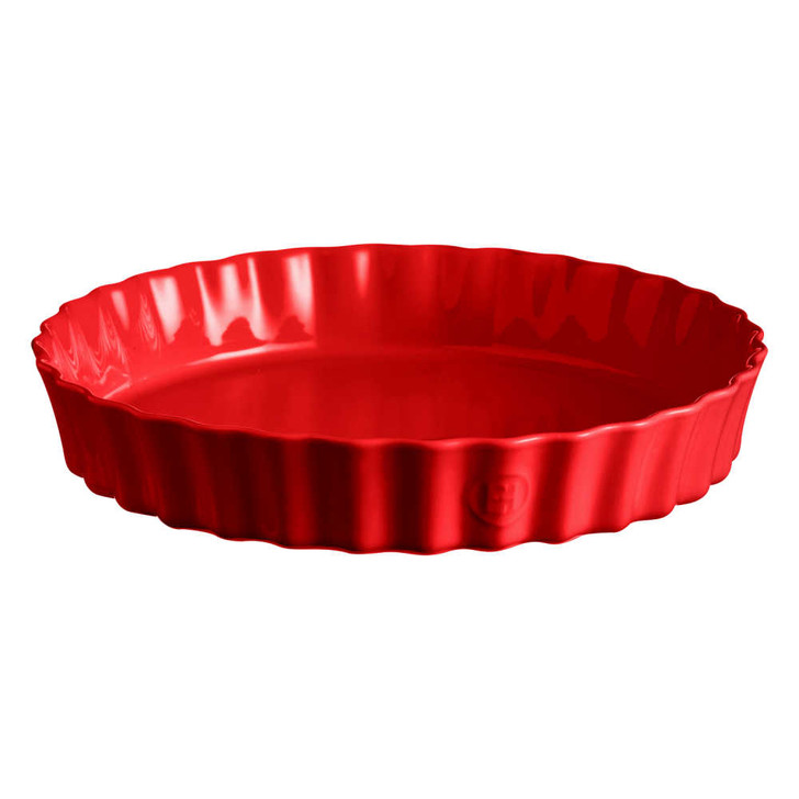 Emile Henry Flan Dish in Burgundy