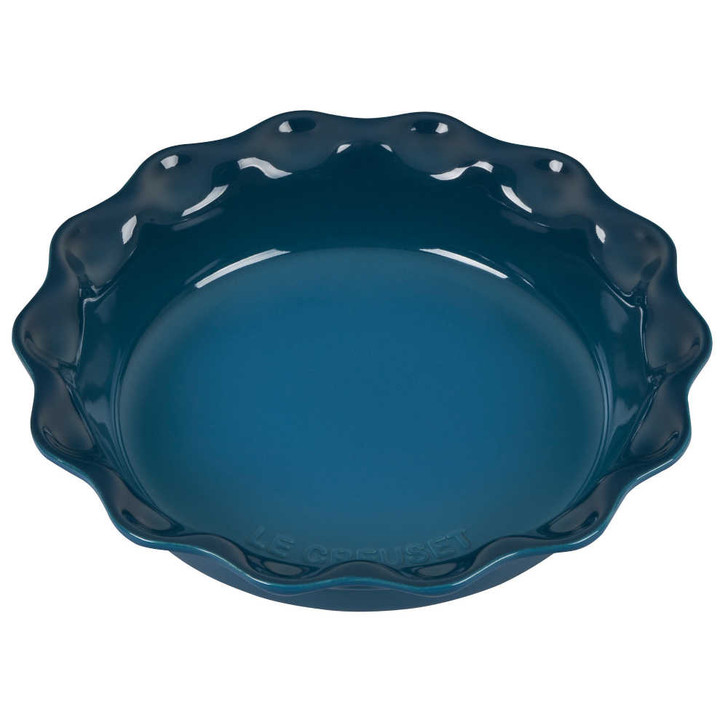 Le Creuset Heritage Pie Dish in Deep Teal