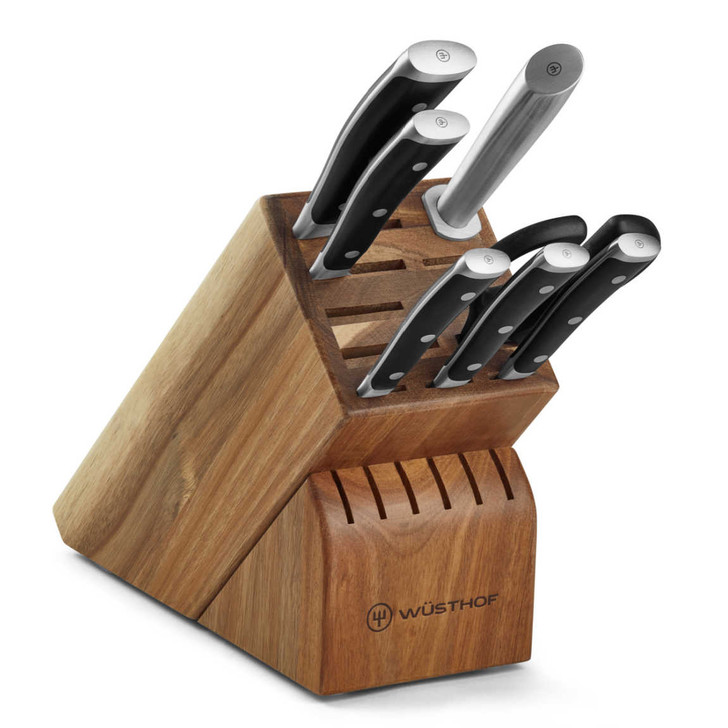 Wusthof Classic Ikon 8-Piece Knife Block Set