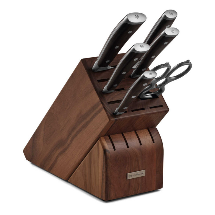 Wusthof Ikon 7-Piece Knife Block Set