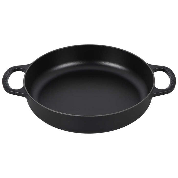 Le Creuset Cast Iron Everyday Pan in Licorice