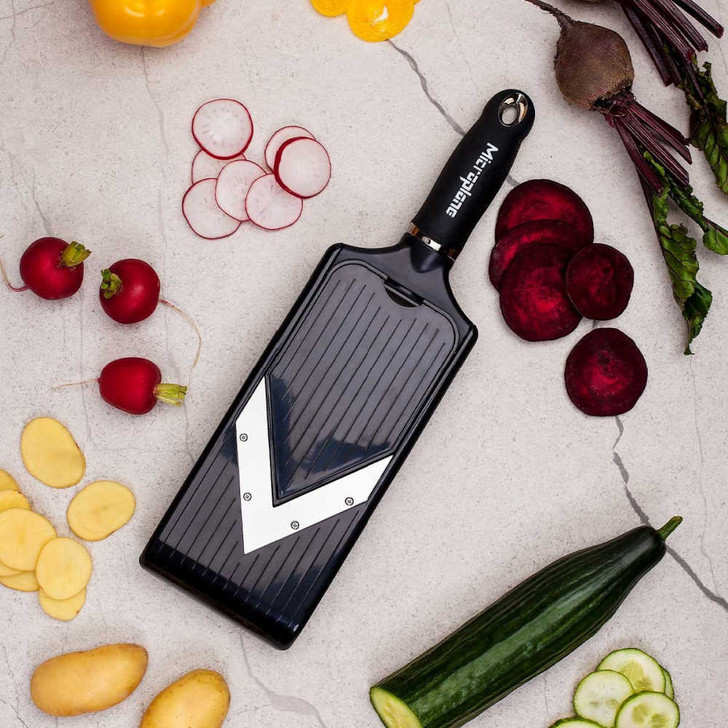 Microplane Adjustable V-Blade Mandoline Slicer