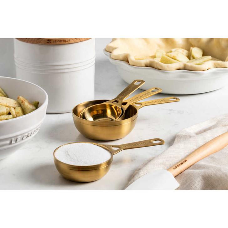 Le Creuset Gold Measuring Cups Chefs Corner Store